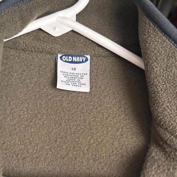 Women’s‎ lightweight gorpcore fleece sweater vest in green size 12 - Picture 6 of 6